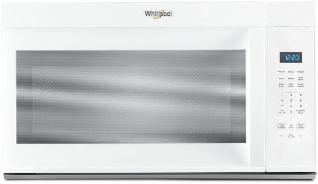 Whirlpool® 1.7 Cu. Ft. White Over the Range Microwave