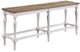 Winners Only® Augusta Rustic Brown/White 60" Tall Bench-0
