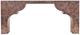 Hooker® Furniture Melange Taj Silver Leaf Console Table-2