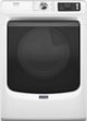Maytag® 7.4 Cu. Ft. White Front Load Gas Dryer -0