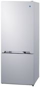 Summit® 28 in. 15.1 Cu. Ft. White Counter Depth Bottom Freezer Refrigerator-1