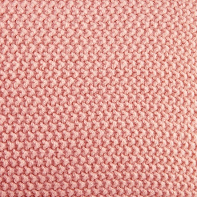 Olliix by INK+IVY Bree Knit Carol  26" x 26" Euro Pillow Cover-1