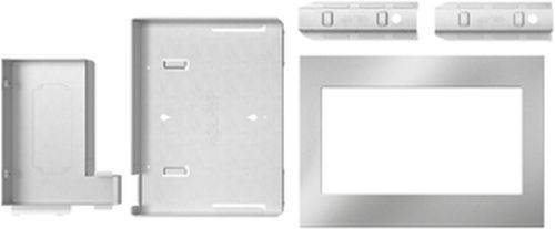 Whirlpool® 27" Fingerprint Resistant Stainless Steel Built In Microwave Trim Kit-2