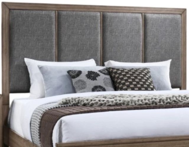 New Classic® Home Furnishings Harrisburg Walnut Eastern King Panel Bed-2