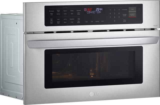 LG 1.7 Cu. Ft. Stainless Steel Built-In Electric Speed Oven-4