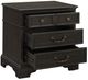 Pulaski™ Hickory Creek Brown Velvet 3-Drawer Nightstand-2