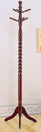 Coaster® Riona Merlot 2-Tier Coat Rack-1