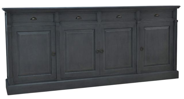 Bramble Customizable Hudson 4-Door Sideboard-0