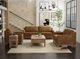 International Furniture Direct Samba Cognac Loveseat-4