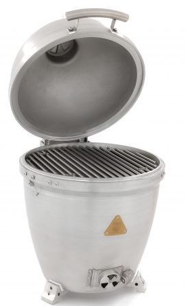 Blaze® Grills 21.88" Stainless Steel Kamado Freestanding Charcoal Grill-2