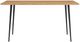 Signature Design by Ashley® Gretlynn Natural Dining Table with Black Base-1