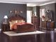 Homelegance® Deryn Park Cherry Eastern King Sleigh Bed-1