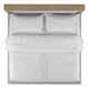 A.R.T. Furniture® Garrison Catalina Parchment/Washed Oak Queen Upholstered Panel Bed-3