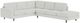 EQ3 Customizable Oskar 2-Piece Left-Arm Facing Sofa Sectional and Backless Chaise with Optional Headrests-4