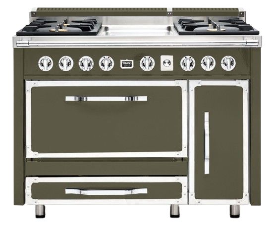Viking® Tuscany 48" Martini Pro Style Dual Fuel Range with Griddle-0