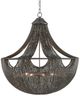 Currey & Company Eduardo Natural Iron Chandelier-0