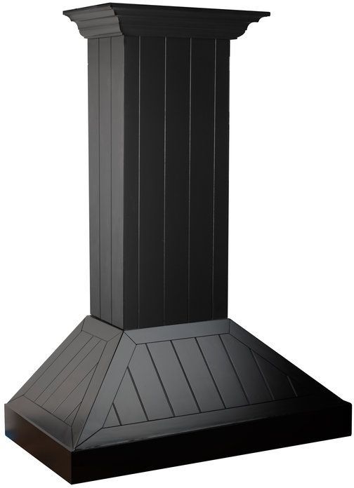ZLINE 36" Wooden Wall Mount Range Hood-3