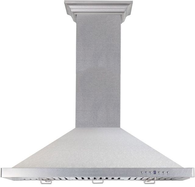 ZLINE 48" Satin Stainless Steel Wall Mounted Range Hood-0