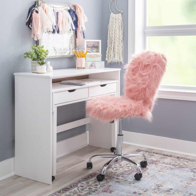 Linon Langford Blush Office Chair-4