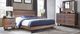 American Wholesale Furniture Urban Brown Queen Panel Bed-1