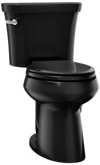 KOHLER® Highline® Black 2-Piece 30" Elongated Toilet, 1.6 Gpf-0