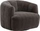 TOV Furniture Jasmine Storm Gray Chenille Basketweave Swivel Accent Chair-0