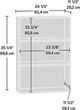 Sauder® Beginnings® Soft White® Bookcase-1