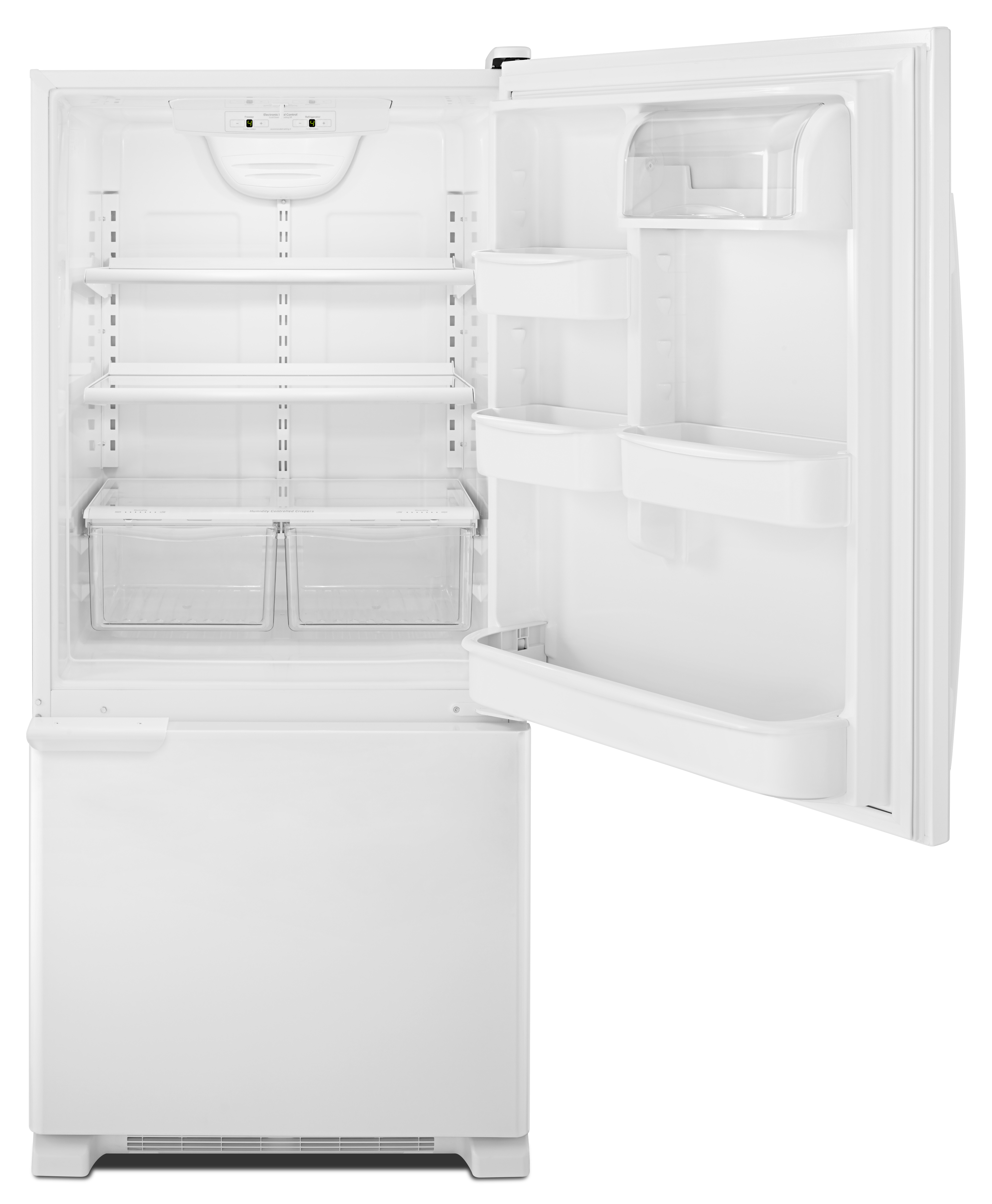Amana® 18.7 Cu. Ft. White Bottom Freezer Refrigerator