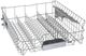 Bosch® 800 Series 24" White Top Control Built In Dishwasher-4