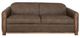 International Furniture Direct Balam Brown 35" Loveseat-1