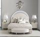 Michael Amini® Eclipse Moonlight California King Upholstered Panel Bed-1