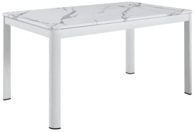 Homelegance® Hollis White Dining Table-0