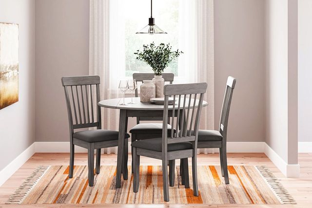 Signature Design by Ashley® Shullden 5-Piece Gray Dining Set-1