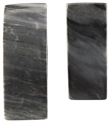 Signature Design by Ashley® Josetta 2-Piece Gray Bookends-1