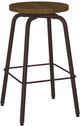 Amisco Customizable Button Swivel Counter Stool-0