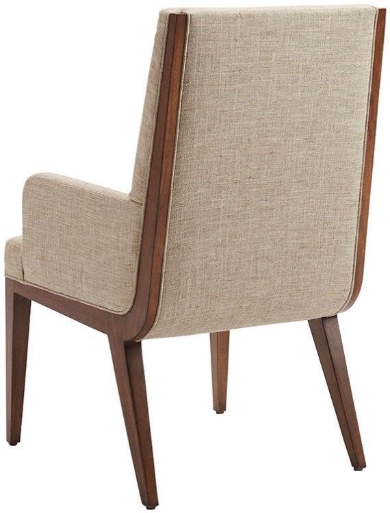 Lexington Home Kitano Marino Hazelnut/Medford Upholstered Arm Chair-2