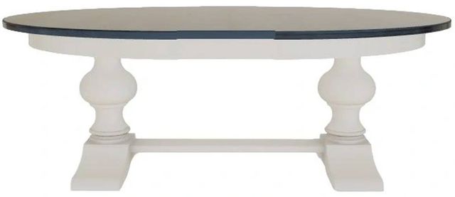 Mavin Customizable 60" x 60" Round Extendable Dining Table with 12" Leaf-1