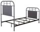 Liberty Furniture Vintage Series Gray Twin Youth Metal Bed-2