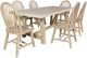 Jofran Inc. Sierrafina 7-Piece Almond Dining Set-0