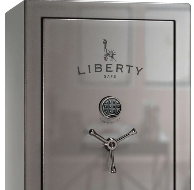 Liberty Safe Colonial Gray Gloss 50 Electronic Gun Safe-1