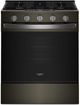 Whirlpool® 30" Black Stainless Steel Slide-in Gas Range with Air Cooking Technology-0