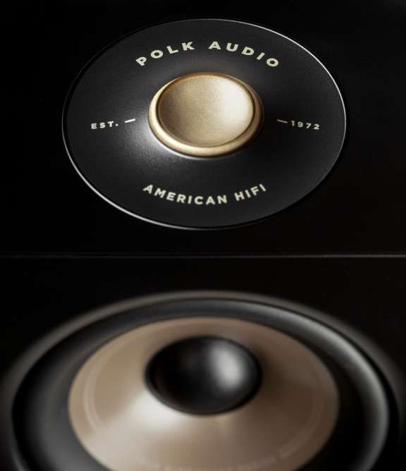 Polk Audio® Signature Elite ES10 Black 4" Bookshelf Speakers-3