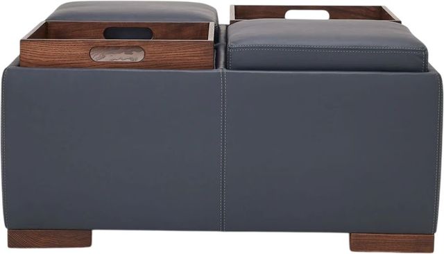 American Leather® Customizable Marin Leather Storage Ottoman-2