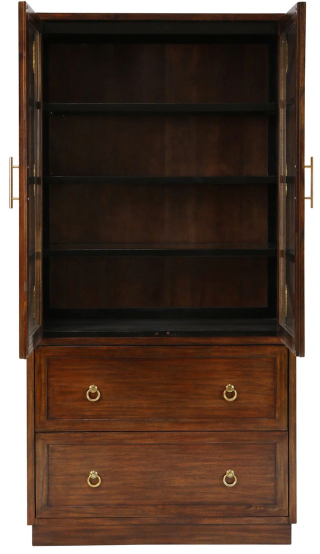 Stylecraft Tamara Day Walnut Filagree Hutch-1