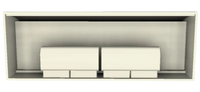 Vent-A-Hood® 66" Biscuit Wall Mounted Range Hood-1