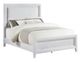 Coaster® Marielle Distressed White California King Panel Bed -0