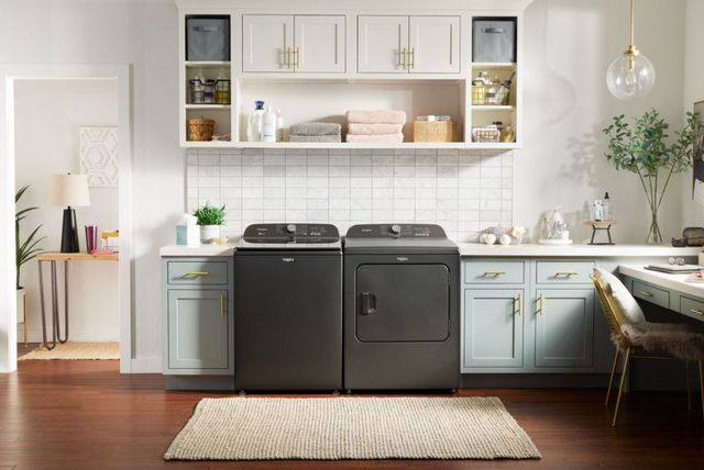 Whirlpool® Volcano Black Laundry Pair-4