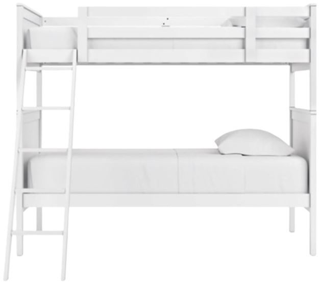 Signature Design by Ashley® Nextonfort White Twin/Twin Bunk Bed-1