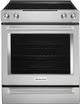 KitchenAid® 30" Stainless Steel Slide-In Electric Range-0