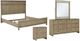 American Woodcrafters Arlington 4-Piece Nutmeg Queen Bedroom Set-0